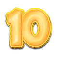 Symbol 10 in Big Bass Splash