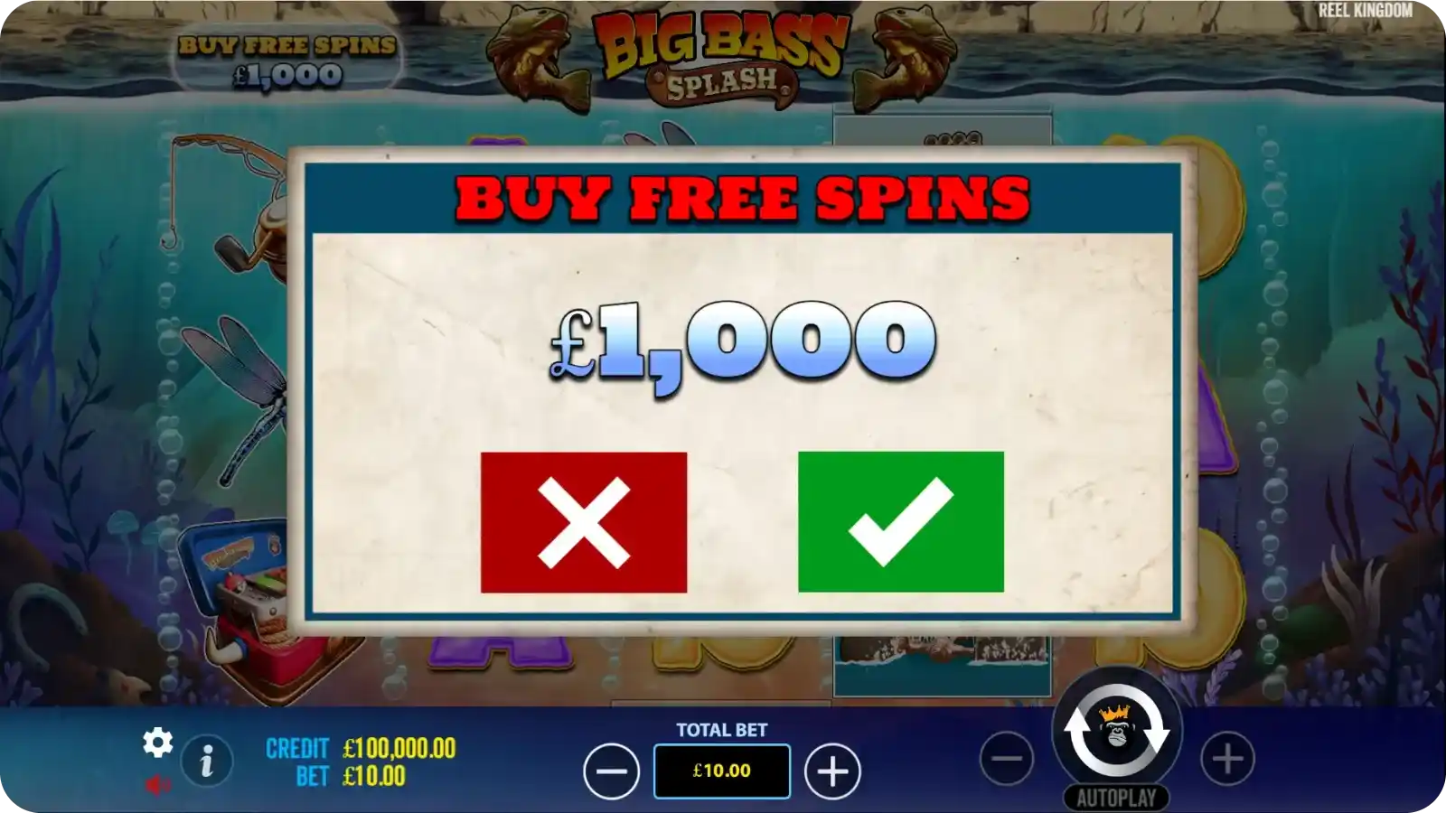 Big Bass Splash Slot UK Buy Free Spins