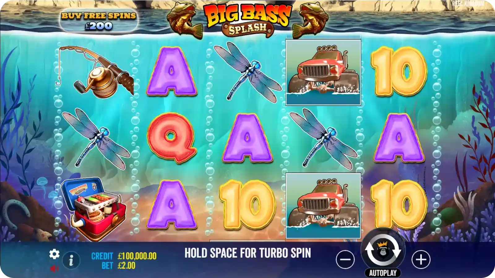 Big Bass Splash free spins