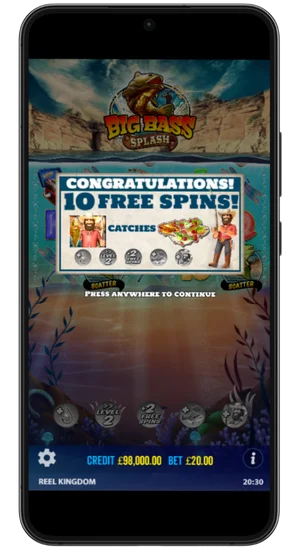 Big Bass Splash Bonus